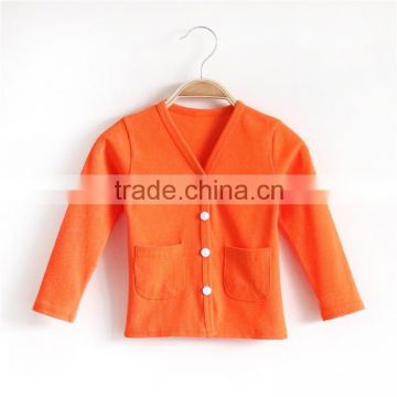 2015 cheap wholesale long sleeveless plain wool cardigans for kids