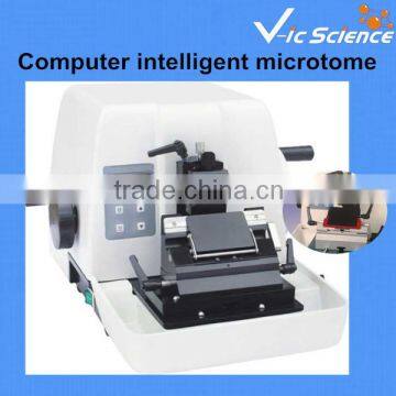 Intelligent control semi automatic laboratory tissue microtome