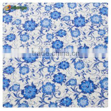 Beautiful african water soluble lace fabric wholesale in China