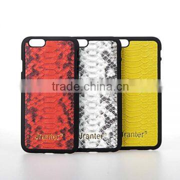 Python Leather Waterproof Case for iPhone Pouch Custom for iPhone 7 Case