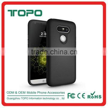 Korea Design Hybrid Plastic Silicone Material Wholesale Mobile Accessories Hard PC Cushioning Shockproof Shell Case for LG G4 G5 photo-4