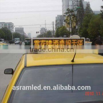 led lighted sign taxi