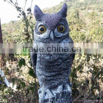 Plastic garden defense owl