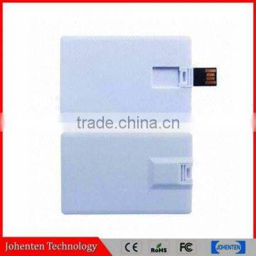 Hot Sell Credit Card Popular Usb Business Card Shape Usb Memory Stick 4gb With Logo Printing photo-4