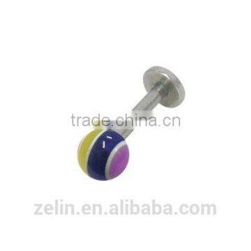 the internal threaded Monroe piercing jewelry monroe lip ring & labret ring