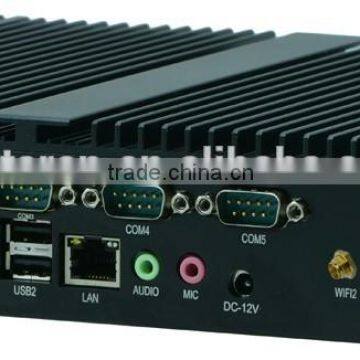 Quad Core Car PC Intel J1900 Mini PC Industrial Computer Pos Box With 6* COM Port photo-5