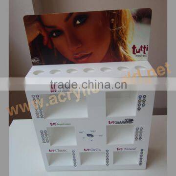 Acrylic free base rotating glasses display stand/ contact lenses display stand
