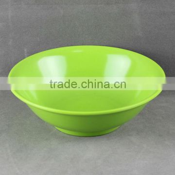 melamine green bowl