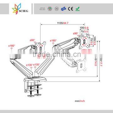 Lcd tv Desk Mount Magnetic tv Mount Lcd Monitor Mount