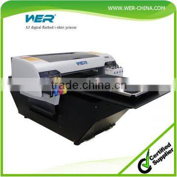 Hot selling WER-D4880T Digital economical t shirt printing machine direct to t-shirt printer