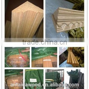 Engineered teak corner moulding from Linyi ATD wood