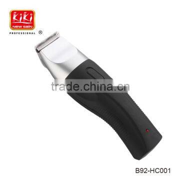 Stainless steel and ceramic blades Professional rechargeable hair trimmer