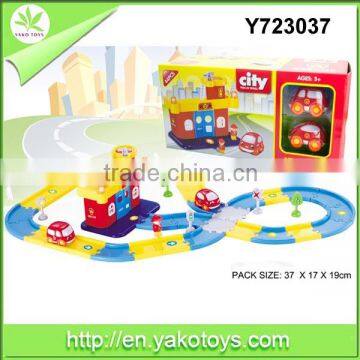 BO engineering car toys car track play set