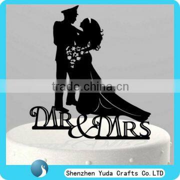 wedding doll cake topper, wedding cake topper, plexiglass cake topper