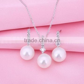 crystal bridal jewelry set wedding pearl necklace bridal jewelry set