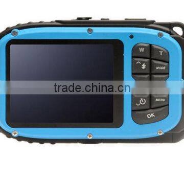 FHD 1080P 12M H2006 2.7" Touch Panel 8x zoom waterproof red eye correction DV216 Digital camera