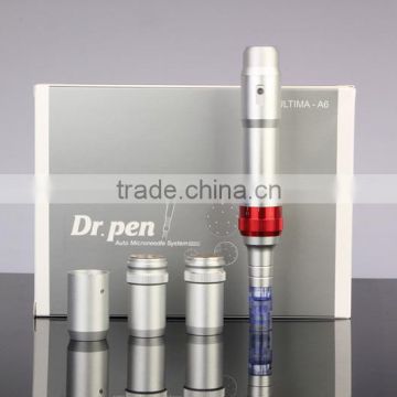 2016 Newest High Quality Derma pen Dr.pen Ultima A6 Auto Electric Micro Needle Rechargeable korea derma pen