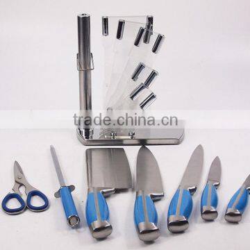 New Design Complete Royal 5 Pcs Kitchen Knife Set With Rack photo-4