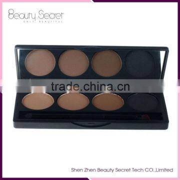 4 Multi Colors Waterproof Long-lasting Eyebrow Palette Eyebrow Powder photo-6