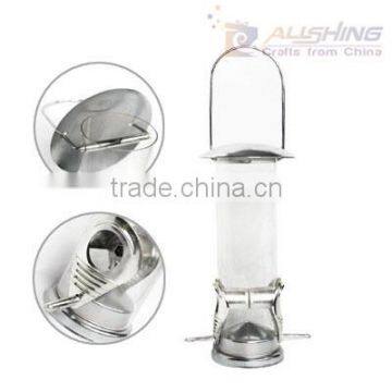 Wholesale Metal Hanging Finch Birdfeeder Wild Bird Seed Feeder Squirrel Proof Cage