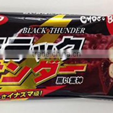 Japan Chocolate Snack Black Thuder Popular Okashi