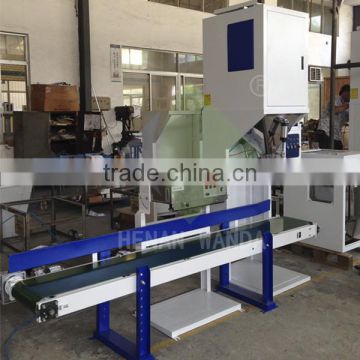 wood sawdust pellet packing machine in packaging line