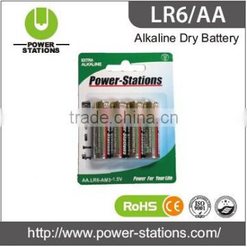 high quality factory lr6 size aa am3 1.5v battery