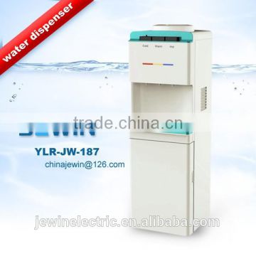 hot sale new design 3 taps standing bottle aqua water dispenser