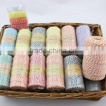 12ply colorful baker twine for gift packing cooking party wedding decorating and DIY