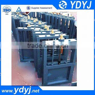 China Operated Hand Wheel Manual Slide Gate Valve