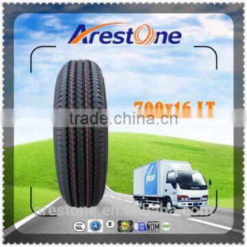 Semi steel radial light truck tire 700x16