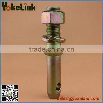 Implement mounting pin clevis pin