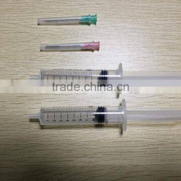 10ml luer slip or luer lock disposable syringe 3-parts syringe