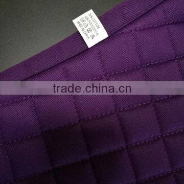 PURPLE HORSE SADDLE PAD WITH DIAMOND QUILTED DRESSAGE HORSE SADDLE PAD WITH 300G FILL PURPLE ENGLISH HORSE SADDLE PAD WHOLESALE photo-4