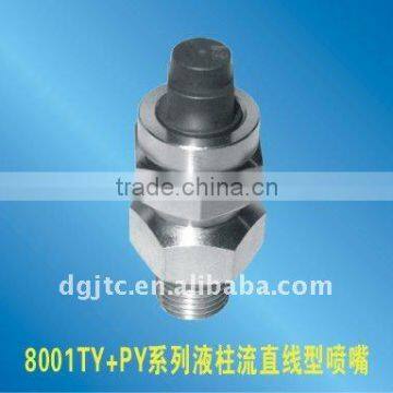 ceramic inserted high impact waterjet nozzle with solid sream pattern(8001TY-SS)