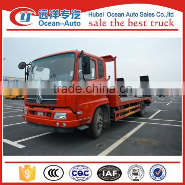 China 10ton flatbed truck for sale with dongfeng kingrun chassis