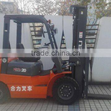 China Top1 Forklift HELI Brand 2 Ton Diesel Forklift With Triplex Mast Forklift for Sale photo-2