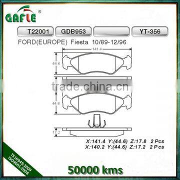 Ford Fiesta brake pads GDB953