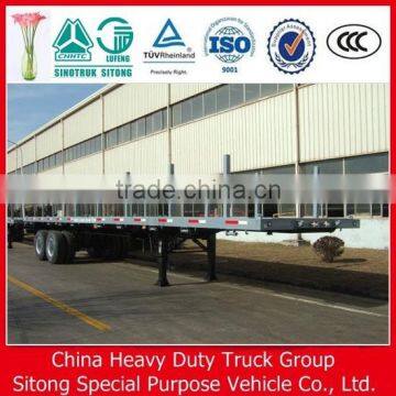 Sitong Factory: Wood Transport Low Loader Axle Trailer photo-2
