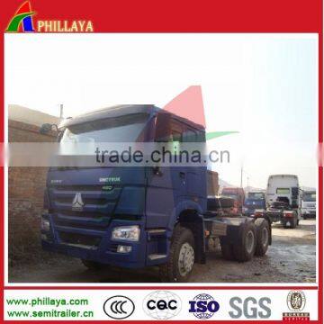 Heavy Duty 6X4 420 hp Sinotruk Howo a7 Tractor Truck photo-6