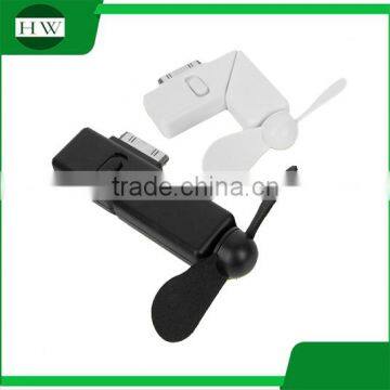 Foldable Outdoor Flexible Latest Design Eco-friendly Low Power Noise Portable Mini Fan for Pocket Ihone Mobile Cellphone Power photo-3