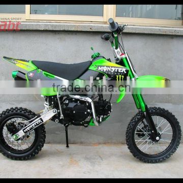 upbeat motorcycle 125cc dirt bike with good quality engine and aluminium swingarm