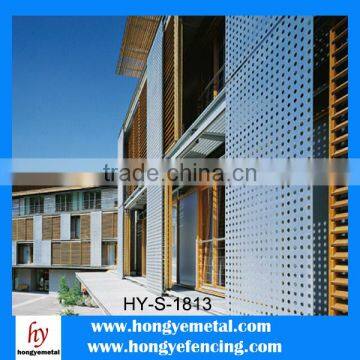 Hot dipped galvanized railway noise barrier with HONGYE Brand