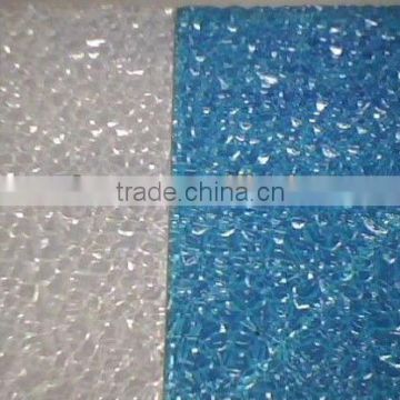 plastic raw material embossed solid pc sheet