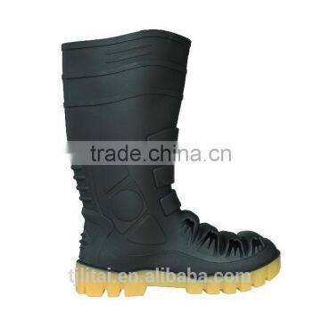 Pvc Boots for Man Safety With Steel Toe and Steel Plate CE S5 photo-3