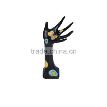 beautiful fiberglass jewelry and gloves display female mannequin hand