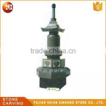 High Quality Mini Grey Blank Granite Tombstone photo-3