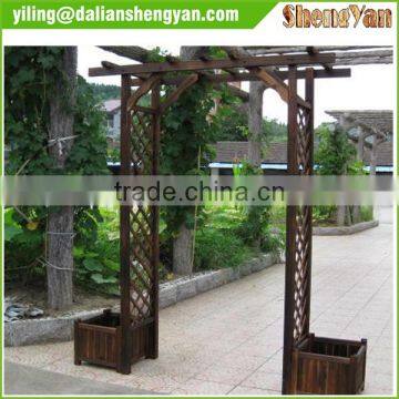 Wooden garden arch designs