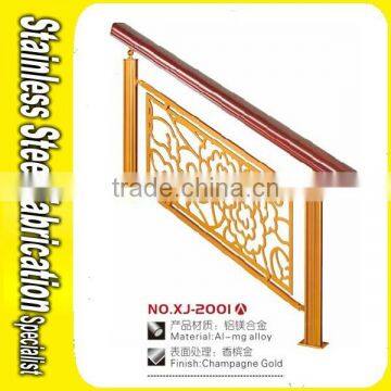 New Design Carving Decorative Stair Aluminum Stair Railing Indoor Baluster photo-2