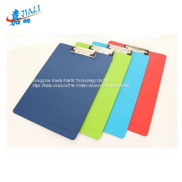 2017 New Design Logo Customized High Quality A4 PP Foam Vertical Clipboard photo-5